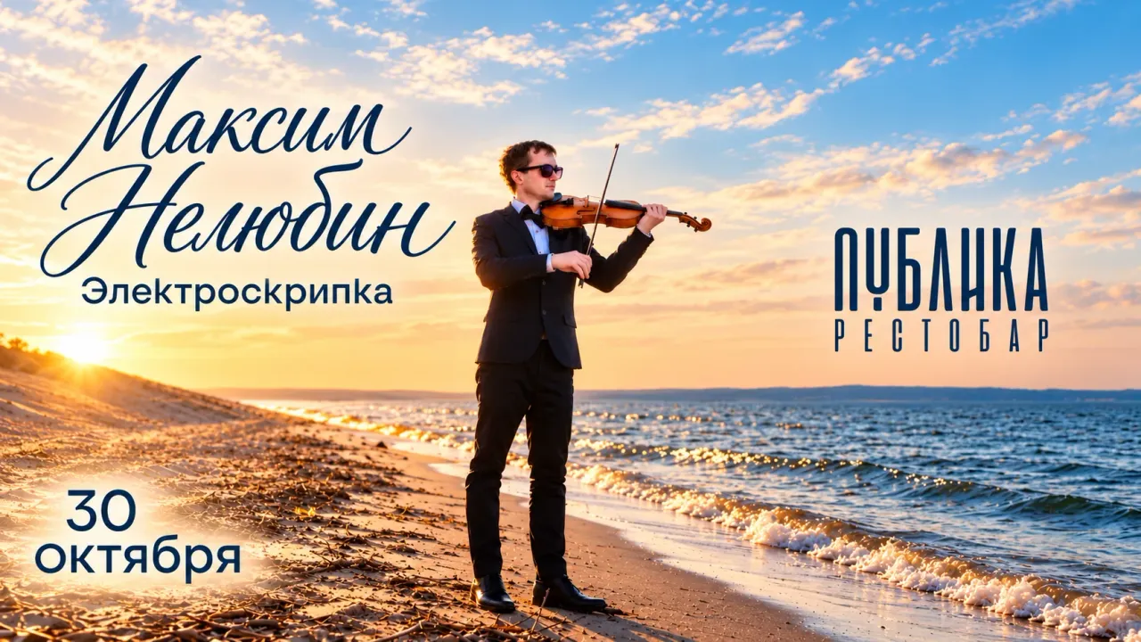 Афиша: Электроскрипка | Максим Нелюбин