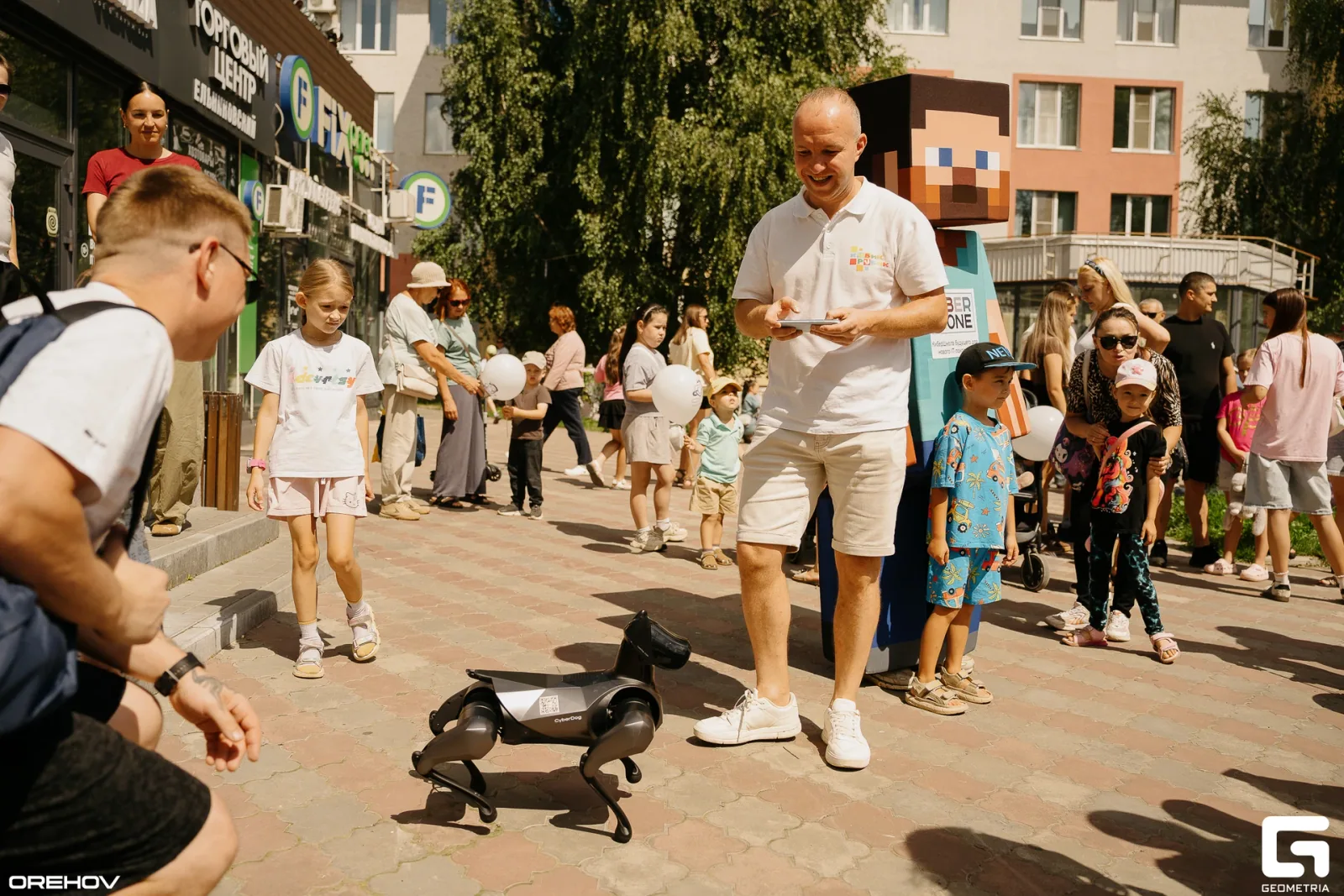 Интерактивное выступление на празднике